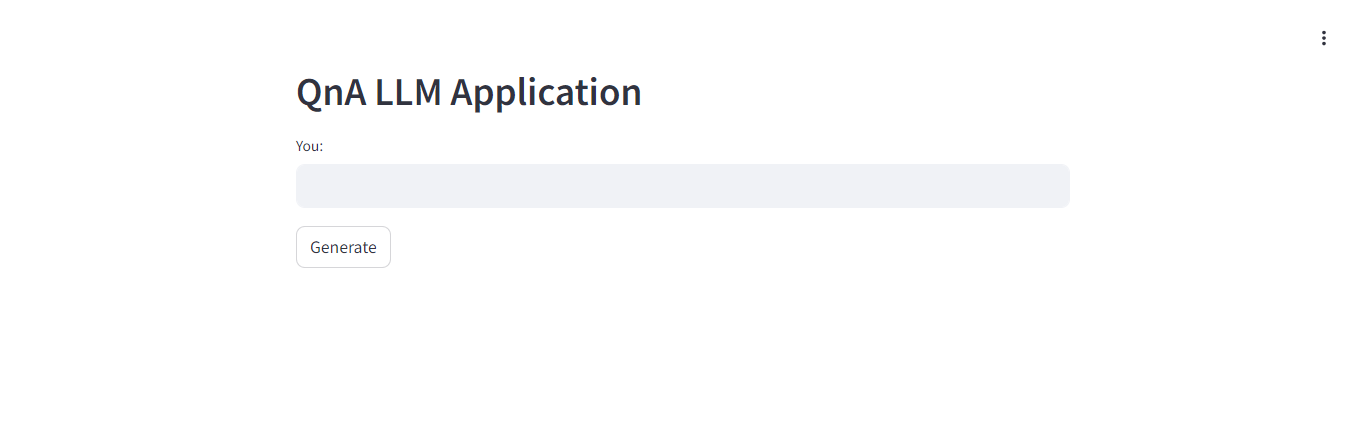 QnA LLM Application